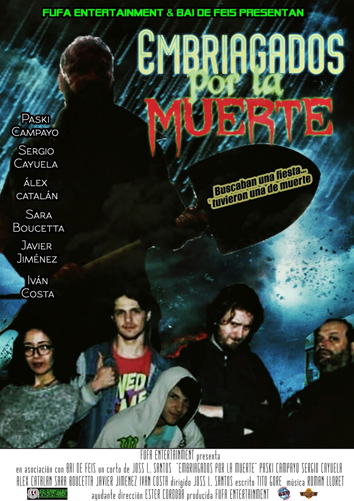 Poster Embriagados por la Muerte
